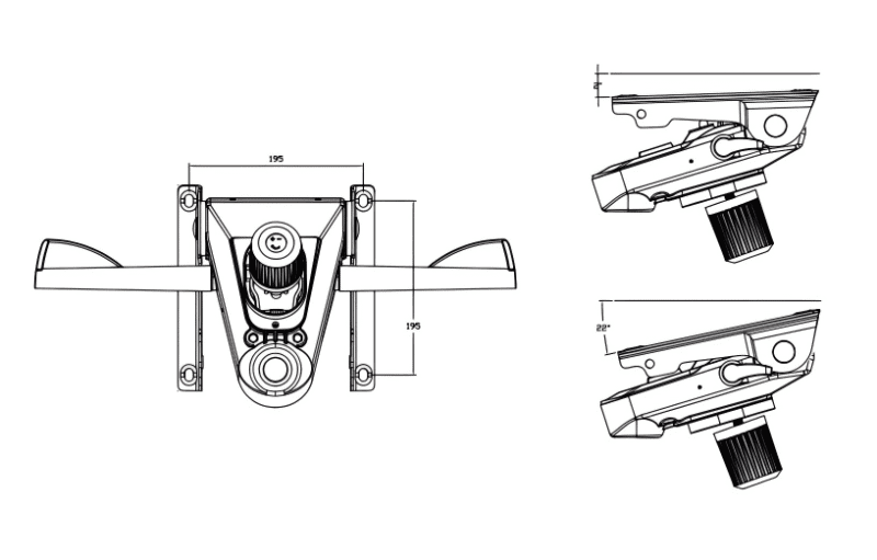 Aluminum Tilt Mechanlsm for ofce chalr