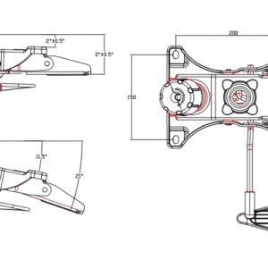Synchronized Pneumatic Seat Mechanism with Dual Control