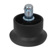 Heavy-duty mute customizable swivel caster for office chair