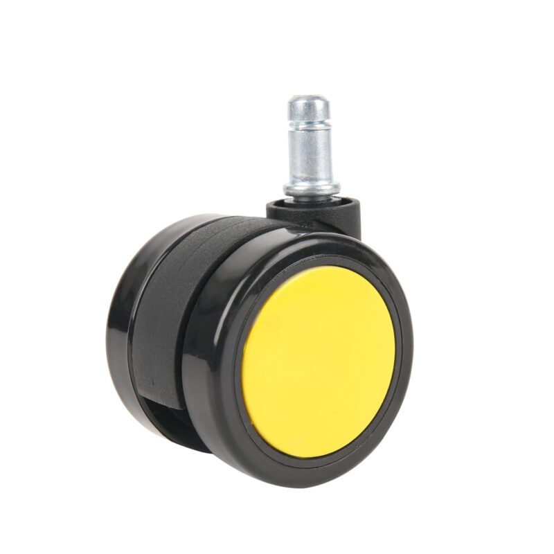 Heavy-duty mute customizable swivel caster for office chair