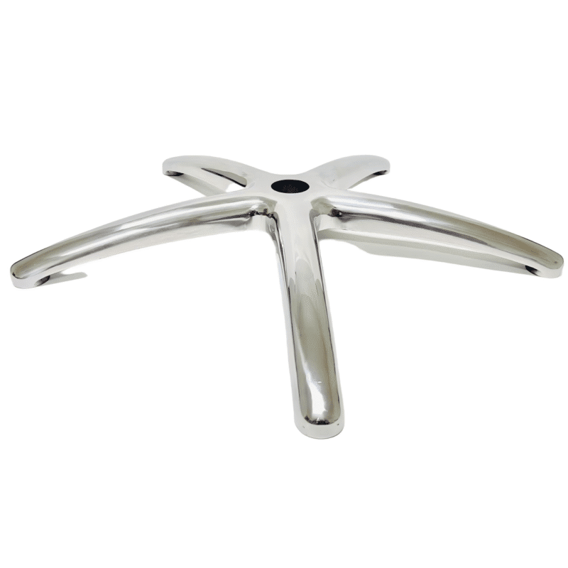 350mm Polished Five-star Bread Feet office chair Base for Office Chair