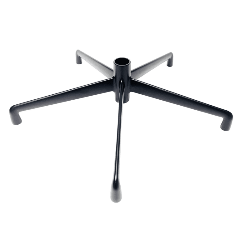 350mm Polished Five-star Toothpick Feet office chair Base for Office Chair
