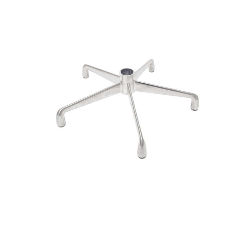 240mm Polished Five-star Toothpick   Foot office chair Base for Office Chair