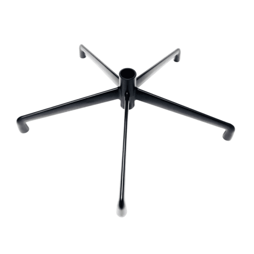 350mm Polished Five-star Toothpick Feet office chair Base for Office Chair