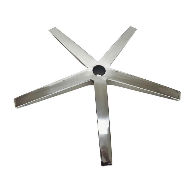 German flat feet Polished Five-star office chair Base for Office Chair