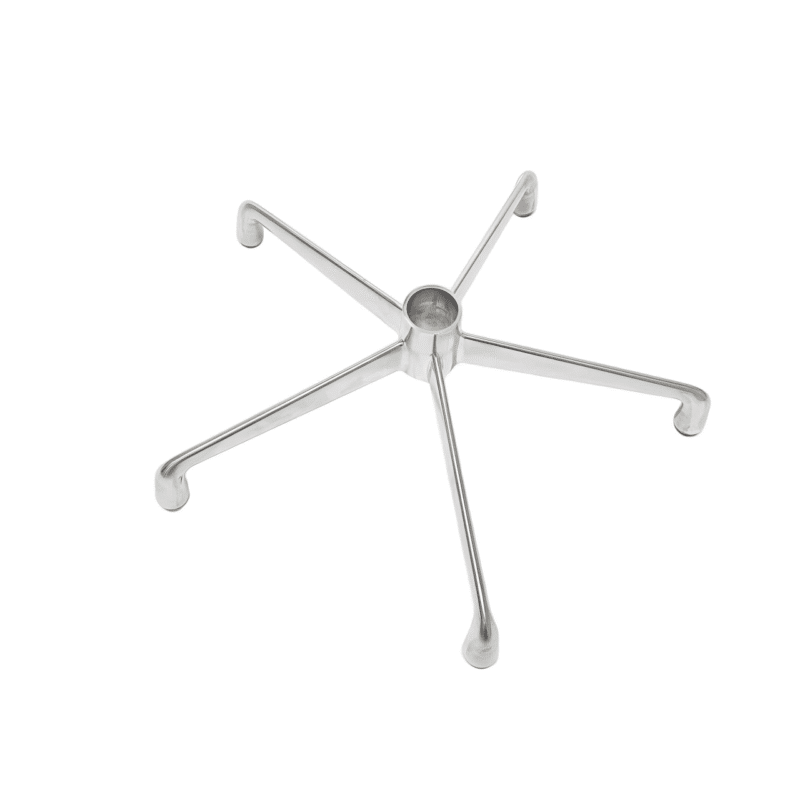 240mm Polished Five-star Toothpick   Foot office chair Base for Office Chair