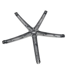 350mm Polished Five-star Bread Feet office chair Base for Office Chair