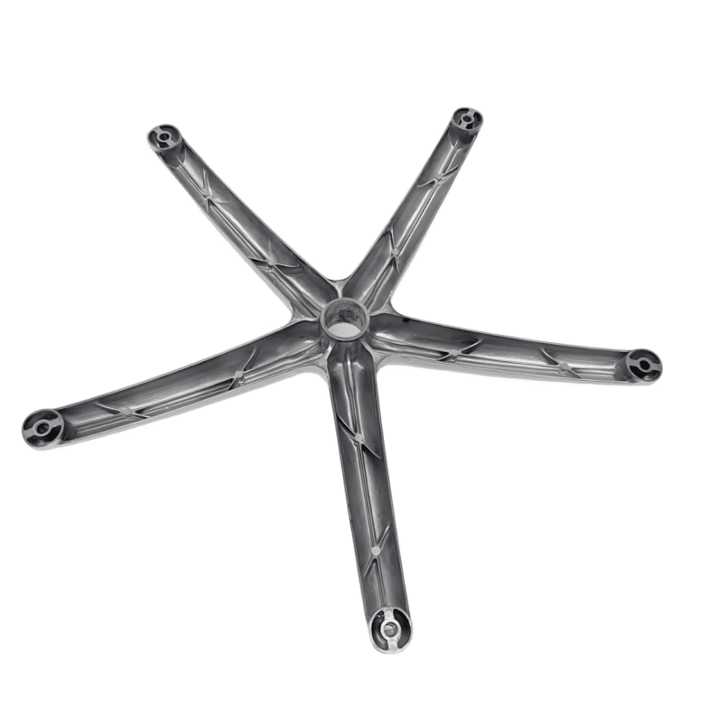 350mm Polished Five-star Bread Feet office chair Base for Office Chair