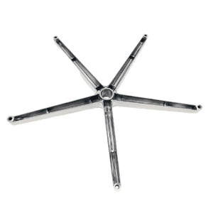 330-350mm Polished Five-star  Square Feet office chair Base for Office Chair